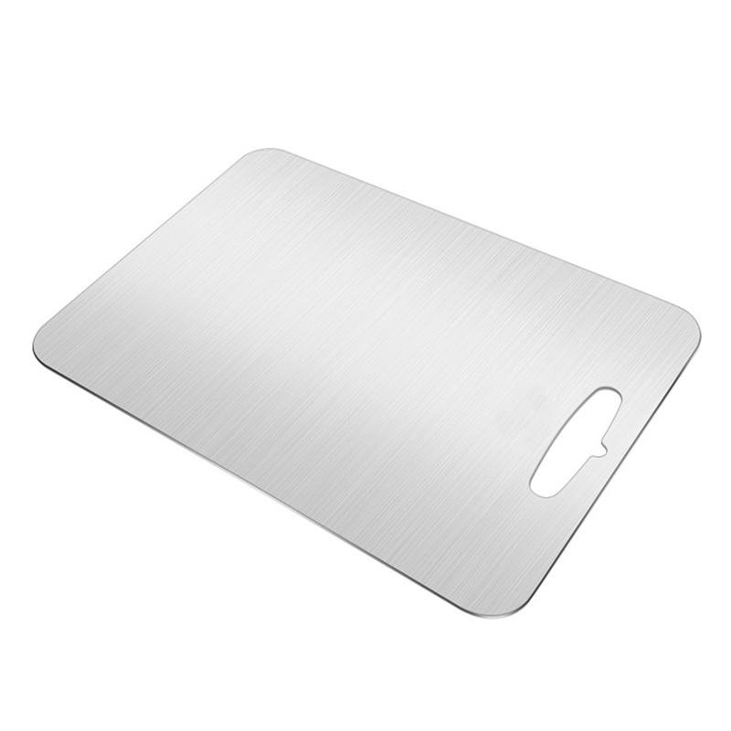 (GGBR) Titanium Alloy Cutting Board, Suitable for Home Kitchen Cooking, Outdoor Camping, Hiking and Backpacking.
