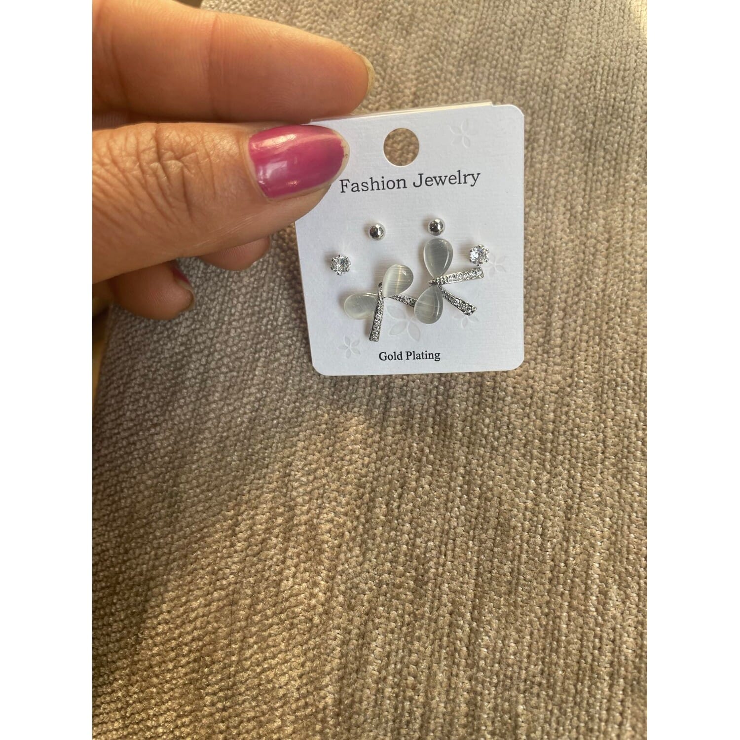 3pairs Set Earring For Women /Hoop Earings Designs