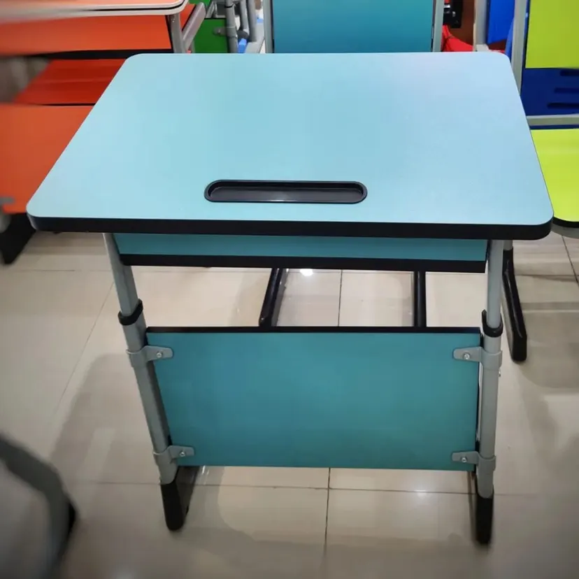 Colorful Heavy Duty Study Table Chair Set