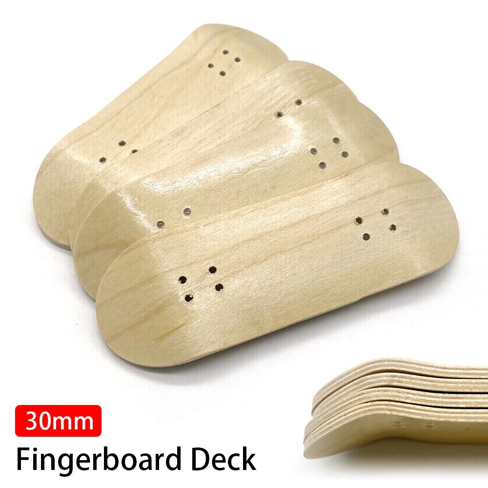1Pcs New Maple Fingerboard Deck 5 Layer Mini Finger SkateBoard Parts 30mm Wooden Fingerboard Accessory