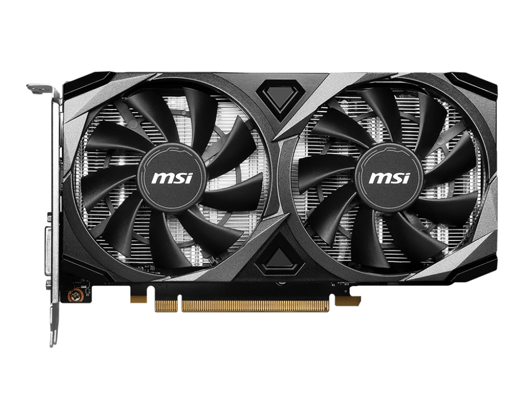 MSI GeForce RTX 3050 VENTUS 2X XS 8G OC Graphics Card (8GB GDDR6 | 128-bits | 1807 MHz Core Clock | Dual FAN | Support 4K@120Hz | HDMI & DisplayPort)