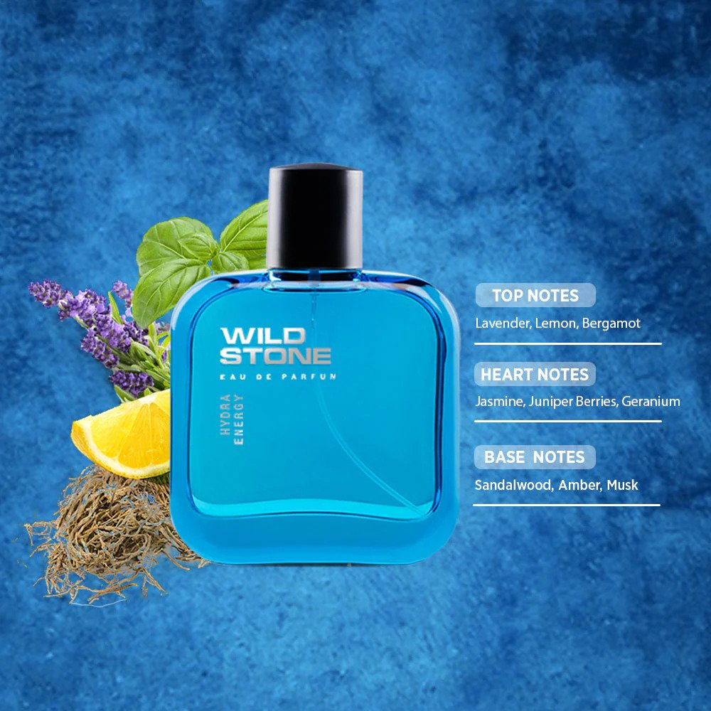 Wild Stone Hydra Energy EDP For Men - 50ml