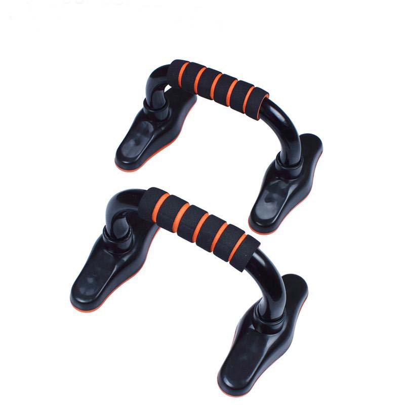 Push Up Bar, Pair (Black/Silver)