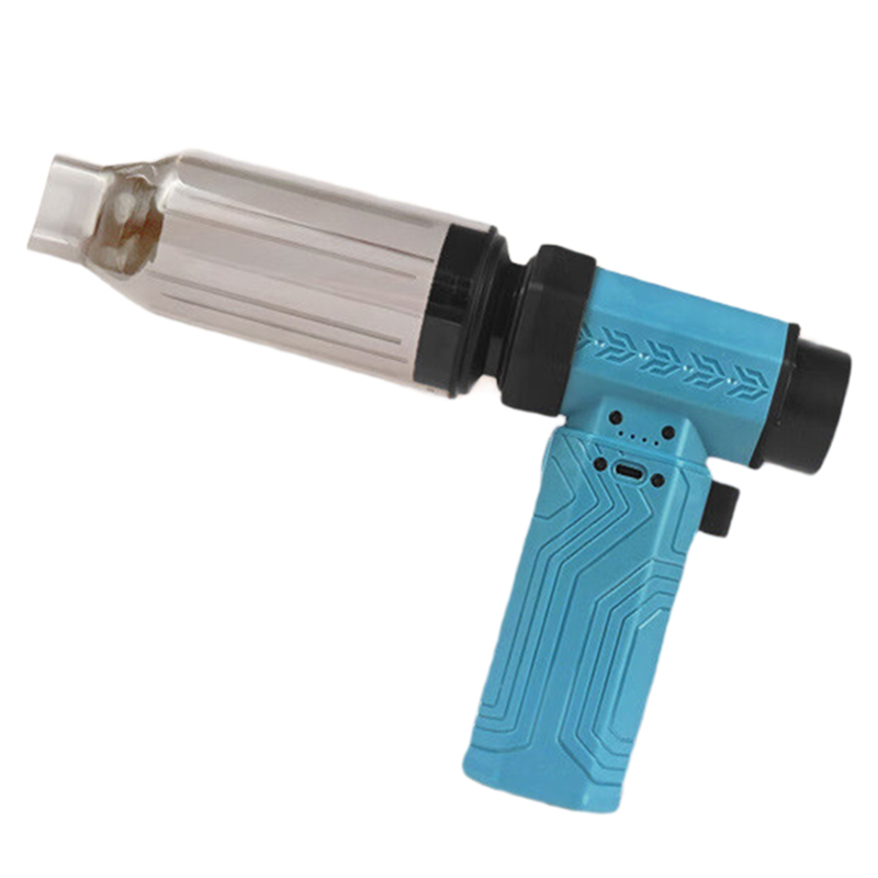 2-in-1 Blower & Vacuum 880000RPM Air Blower High Speed Mini Fan 600g Thrust 70m/S Wind Brushless Duster Blue