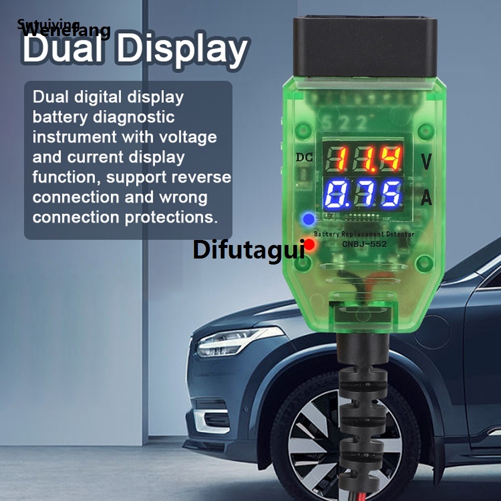 Difutagui Wenefang Sutuiying 12V Car On-Board Diagnostics Tester Automotive Battery Replacement High Original Quality Bargain price Tool Car Computers ECU Memory Saver Battery Leakage Detection