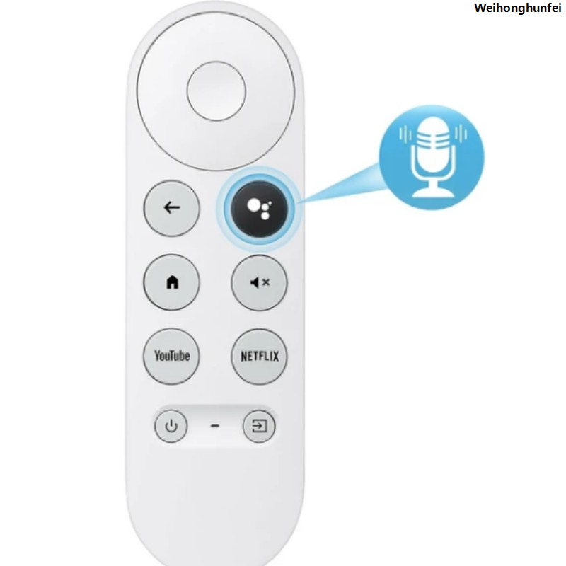 WeihonghunfeiHigh Quality G9N9N Replacement Voice Remote Control Compatible with Google Chromecast 4K Snow Smart TV Streaming Stick Remote G9N9N