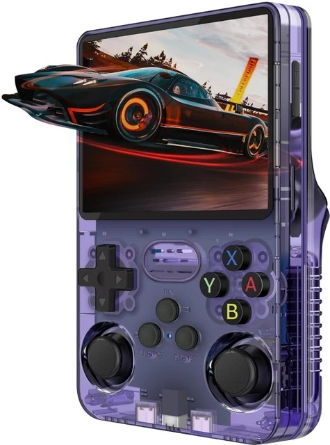 R36S Retro Handheld Game Console - 15,000+ Games - 3.5" IPS Screen - Linux Open Source Portable Pocket Video Game Player (Support PS1/PSP/N64)