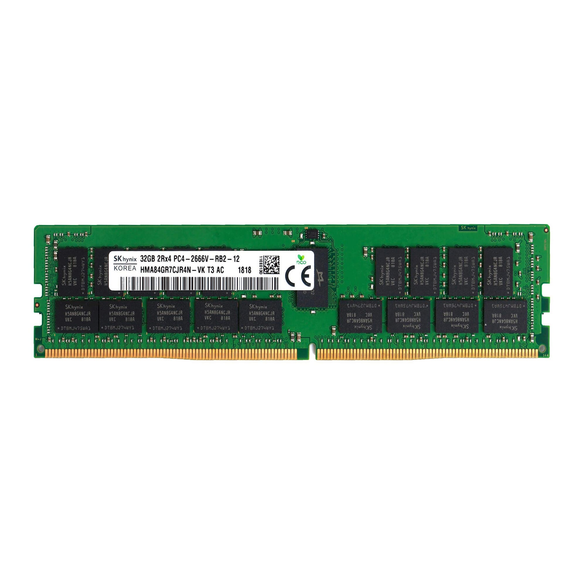 Server RAM- SK HYNIX 32GB PC4-2666V-R DDR4 Registered ECC 2RX4 Memory RDIMM