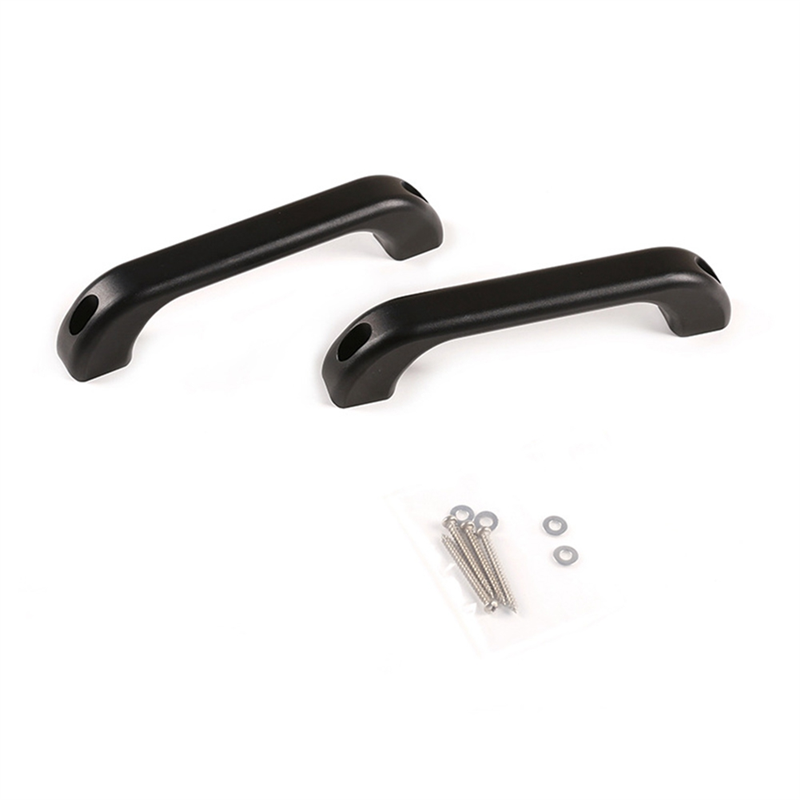 1Pair Alloy A Pillar Grab Handle Trim Accessories Parts for 90 110 2004-2018 Car Inner Door Pillar Handle Grip