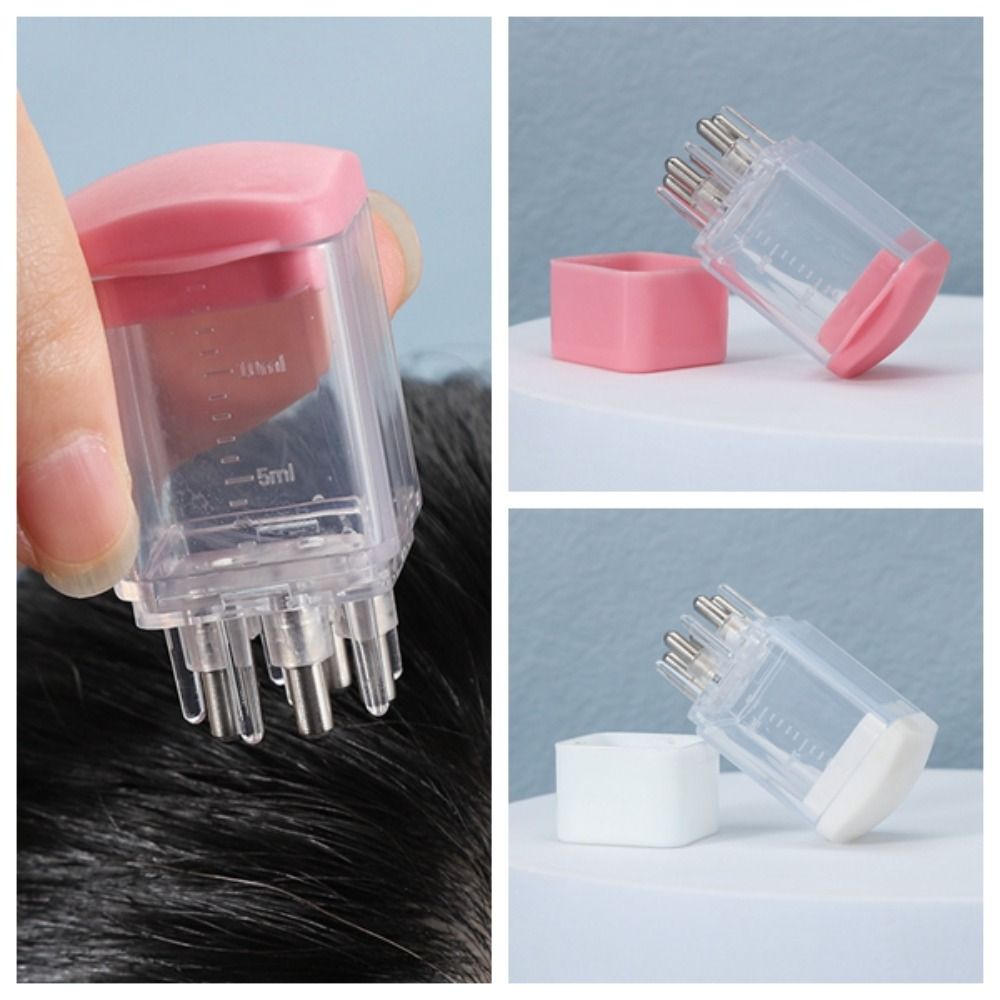 Small and exquisite Anti Hair Loss Scalp Applicator Comb Drug Delivery Good For Hair Growth Massager Brush Mini Portable Carry at all times Oil Applicator Bottle Alopecia