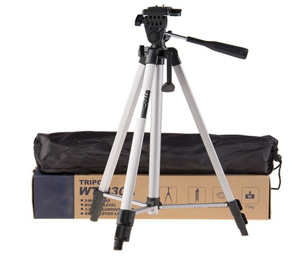 Tripod 330A Professional Camera and Mobile Smartphone Tripod