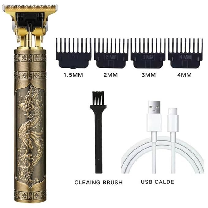 Smart Choice Vintage T9 Electric Hair Clipper Professional Hair Trimmer | Men's Hair Shaver Cordless Beard Electric Great Gift