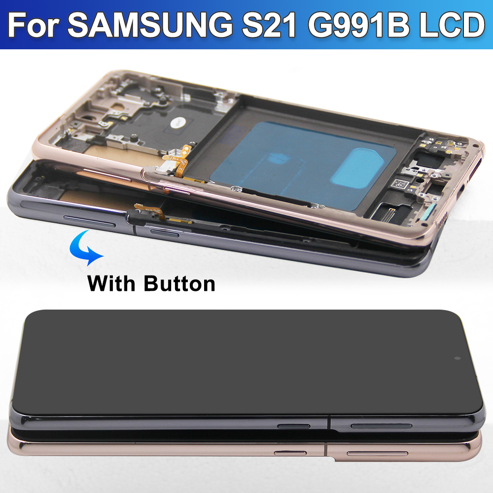 HOT TFT Display For Samsung S21 5G LCD Display Touch Screen Digitizer Replacement for S21 5G G990F G991F G991U G991 Display