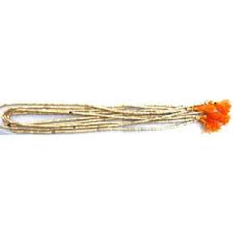 3 MM Grey Round Tulsi Kanthi Mala Set Of 1