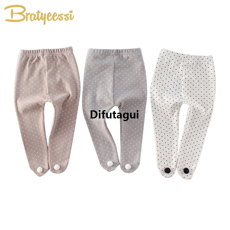 Difutagui Dot Baby Tights for Girls Boys Pompom Kids Pantyhose Portable Cotton Baby Stockings Newborn Infant Clothes
