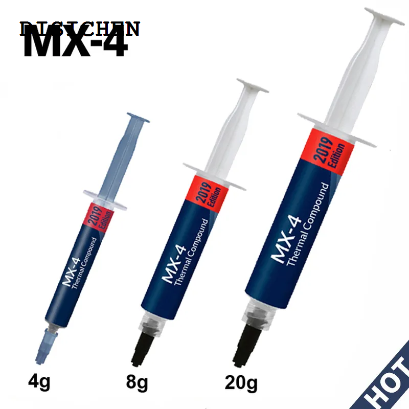 DISICHEN Luxury MX4 4G 8G 20G CPU Thermal Paste Processor Thermal Grease For CPU GPU Printer HeatSink Cooling Cooler Compound Silicone