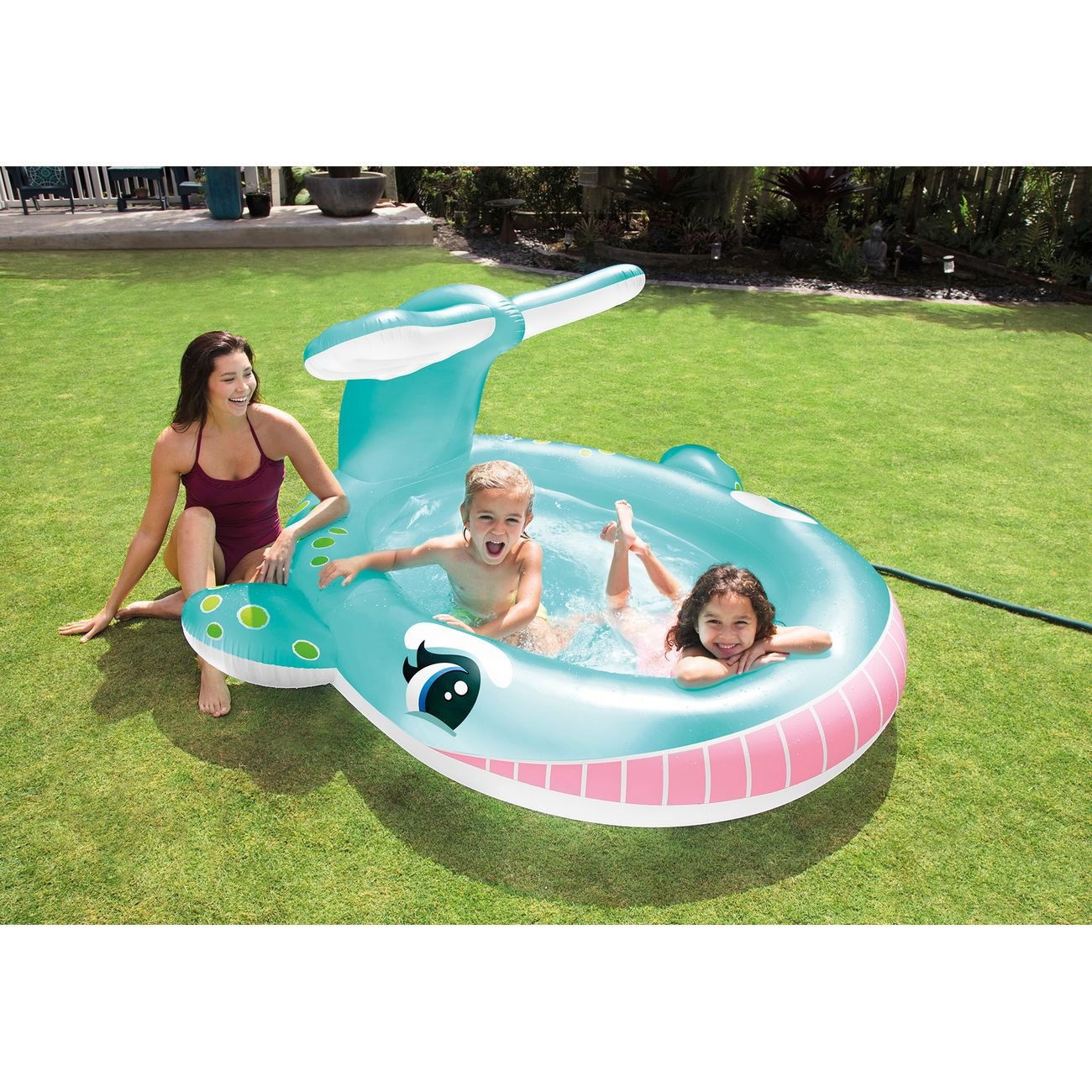 Intex Whale Spray Swimming Pool 57435