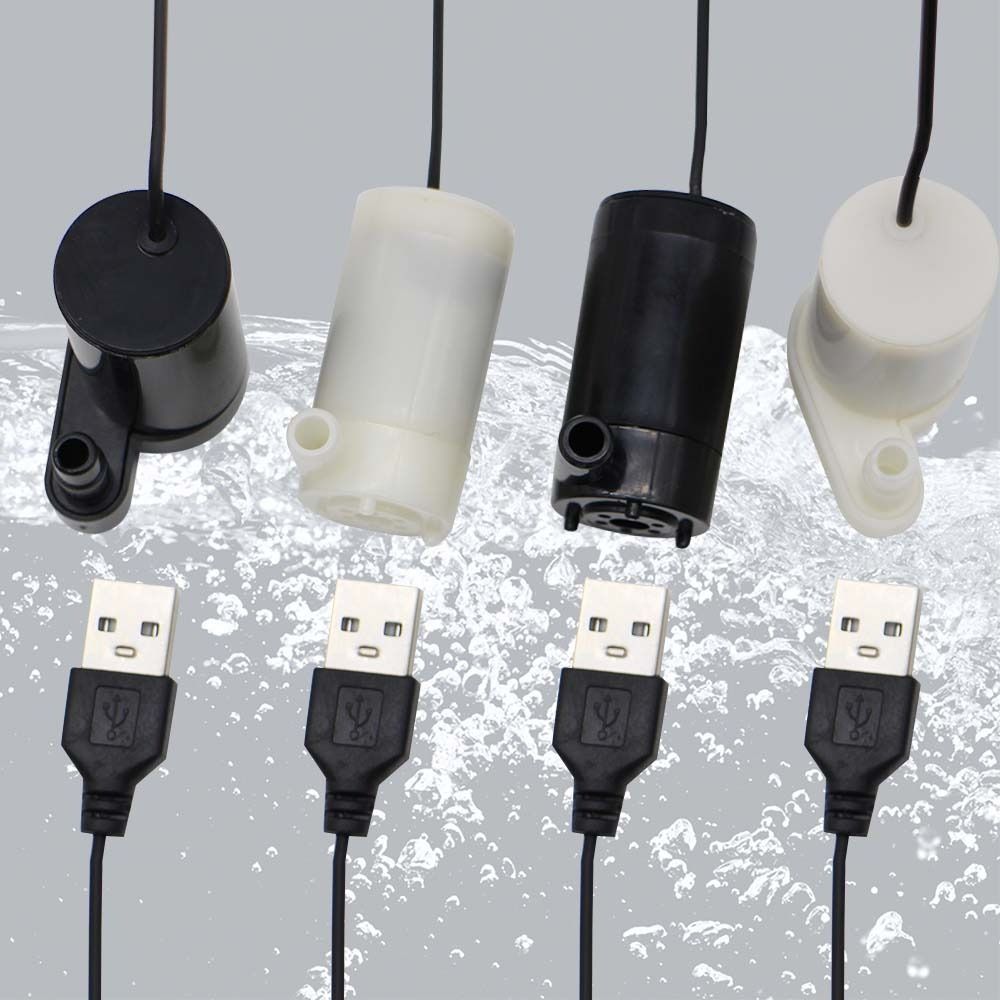 Micro Small Craft Fountain Hydroponic Aquarium Accessories Submersible and Amphibious Water Pump Brushless Motor Pump Submersible Pump Fish Fountain