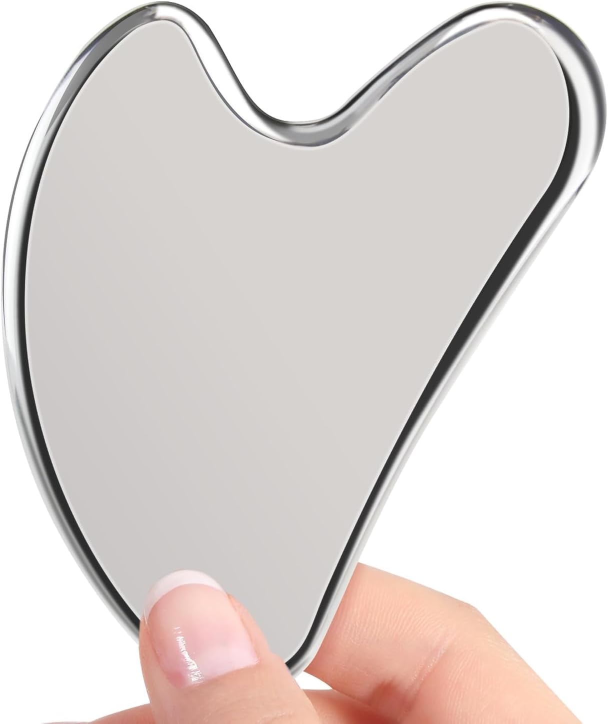 Stainless Steel Gua Sha Face Tool - Metal Massage Tool for Face and Body With Sculpting Massager
