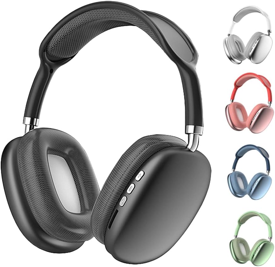 New P9 Wireless Bluetooth headphones With Mic Noise Cancelling Headsets stereo Sound Earphones Sports Gaming Headphones Supports TF Designed To Stay Comfortable FashionDesign Latest Version