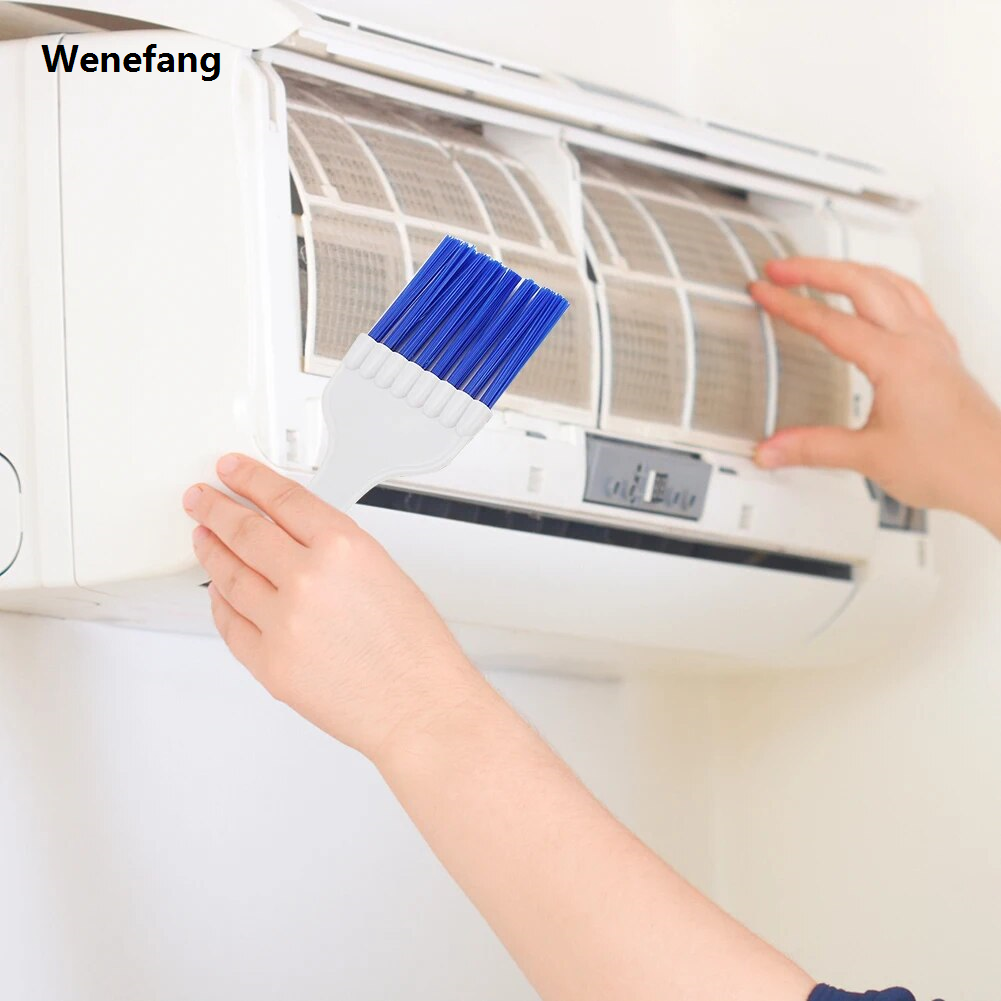 Wenefang Cleaning Tools Air Conditioner Condenser Fin Comb Stainless Steel AC Fin Cleaning Brush Air Conditioner Fin Repair Tool C Comb A/c Tools