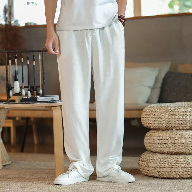 Linen Baggy Trouser For Men