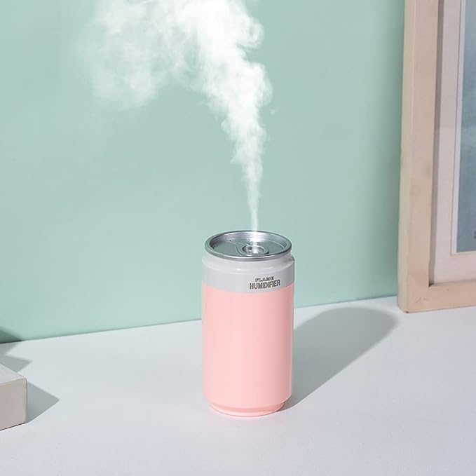 1 Piece Portable Air Humidifier Flame USB Mist Maker Car Diffuser For Vehicle, Office, Home