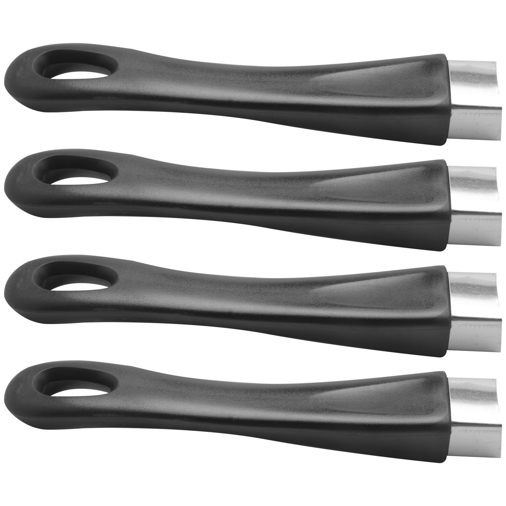 FORIDE 4X Black Replacement Bakelite Handle for Pan Pot Cookware