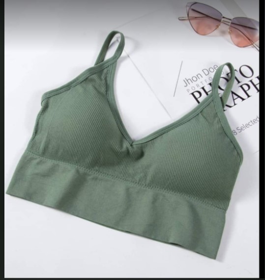 CHRLEISURE Elastic Gathering Bralette Push Up Bra Summer Anti-light Korean Style Wild Bra Tube Top Sexy No Rims Bra