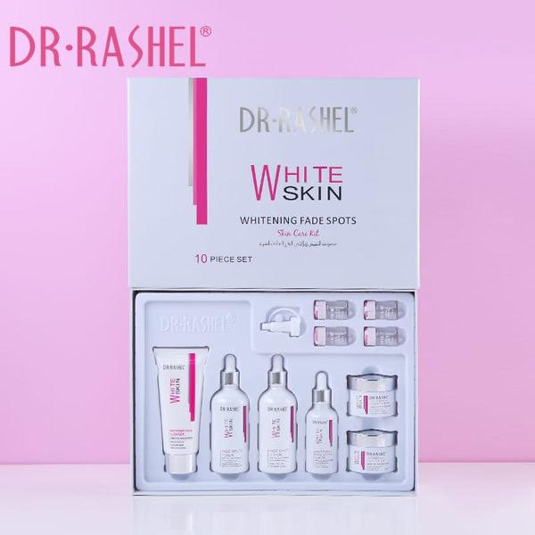 DR.RASHEL WHITE SKIN WHITENING FADE SPOTS SKIN CARE 10 PIECES GIFT SET