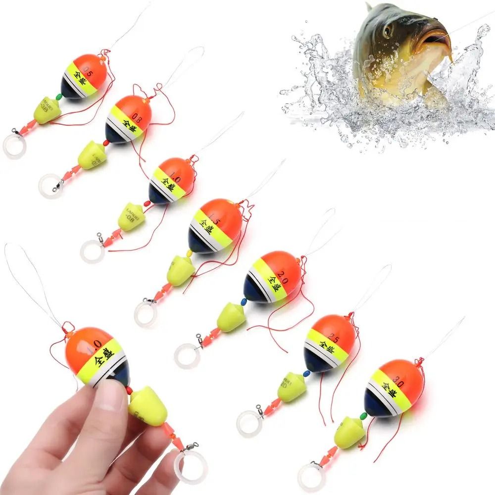 Portable 0.5-4.0 Fishing Float Fishing Tackle Long Shot Floats Ball ABS High Quality Fishing Floats Beads