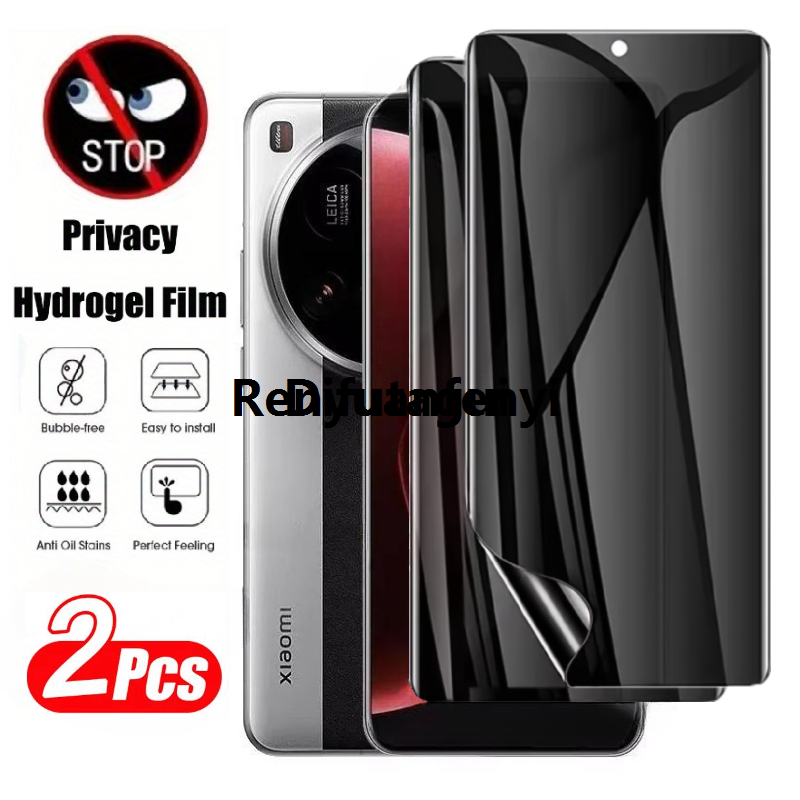 Difutagui 2Pcs Privacy Hydrogel Film For Xiaomi 15 Ultra 14T 13T 12T Pro Anti-Spy Fifty Luxury percent discount Screen Protectors For Xiaomi 15 14 13 Pro 11 12 13 Lite