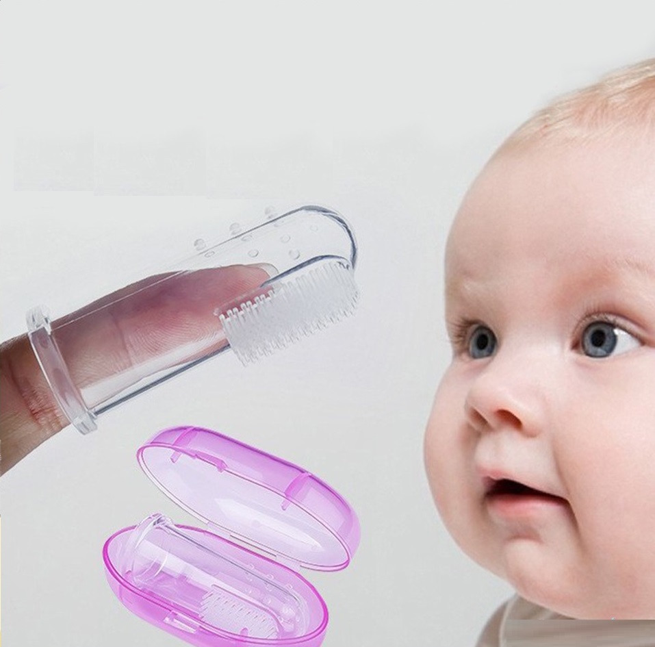 Mumlove Silicone Baby Toothbrush - Gentle Dental Care for Infants and Toddlers