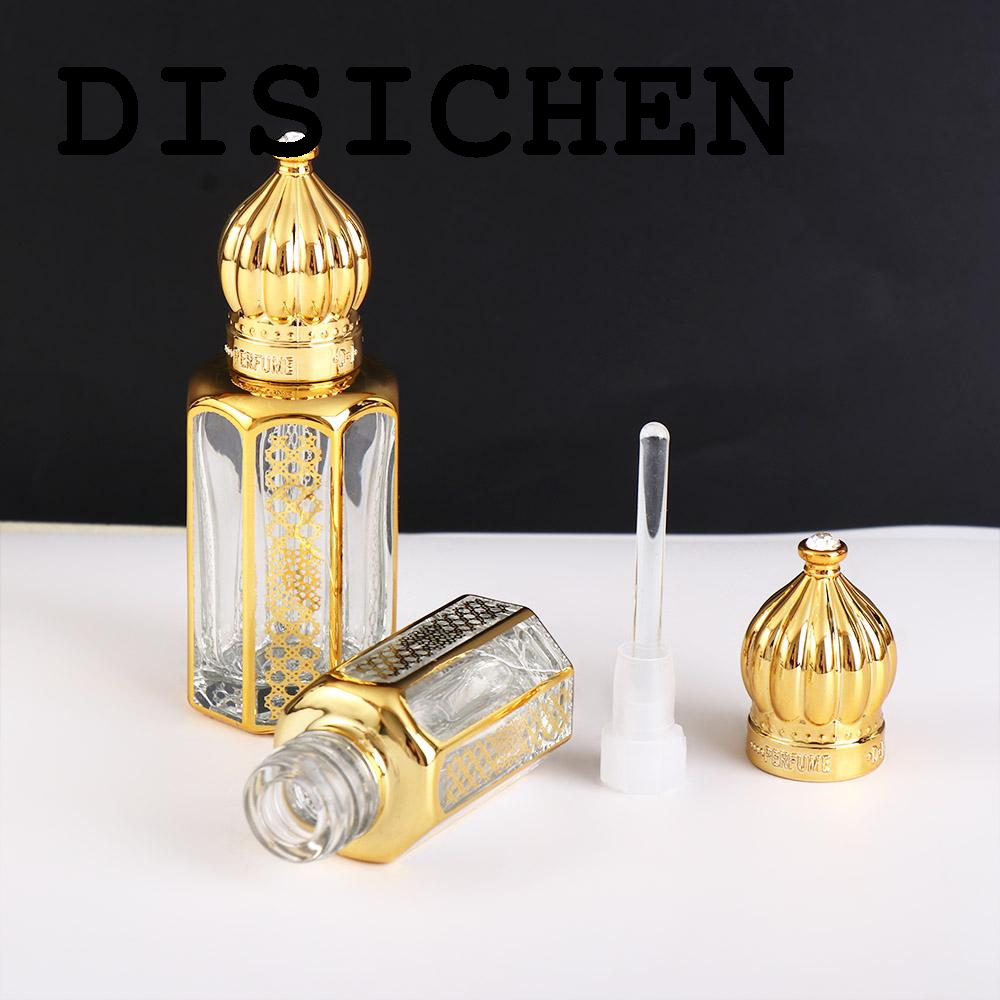 DISICHEN Fifty percent discount Decoration Mini Transparent Empty Sample Vial Essential Oil Bottles Perfume Bottles Refillable Bottles Dropper Bottles DIY