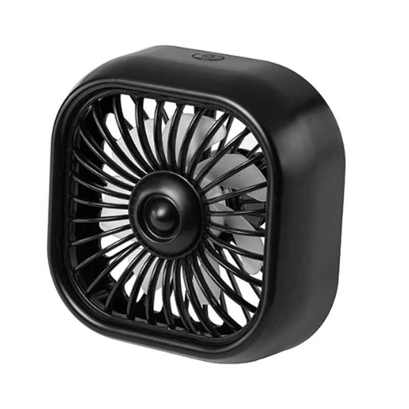 Gradient Colorful Light Mini Fan for Car Air Conditioner Outlets Ambient Air Outlet Fans