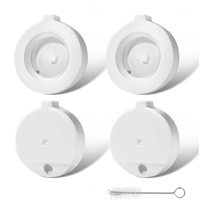 NAMUNY 4 Pack Replacement Filters for 3.6L/4.6L/6L/8L Heavy Force Pet Water Dispenser, Dog Water Filter Replacement, (1 Brush)