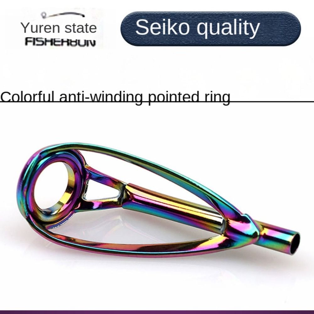 Durable Stainless Steel O Ring Eye Ceramic Ring Tackle Box Accessories Fishing Rod Guide Tip Repair Kit