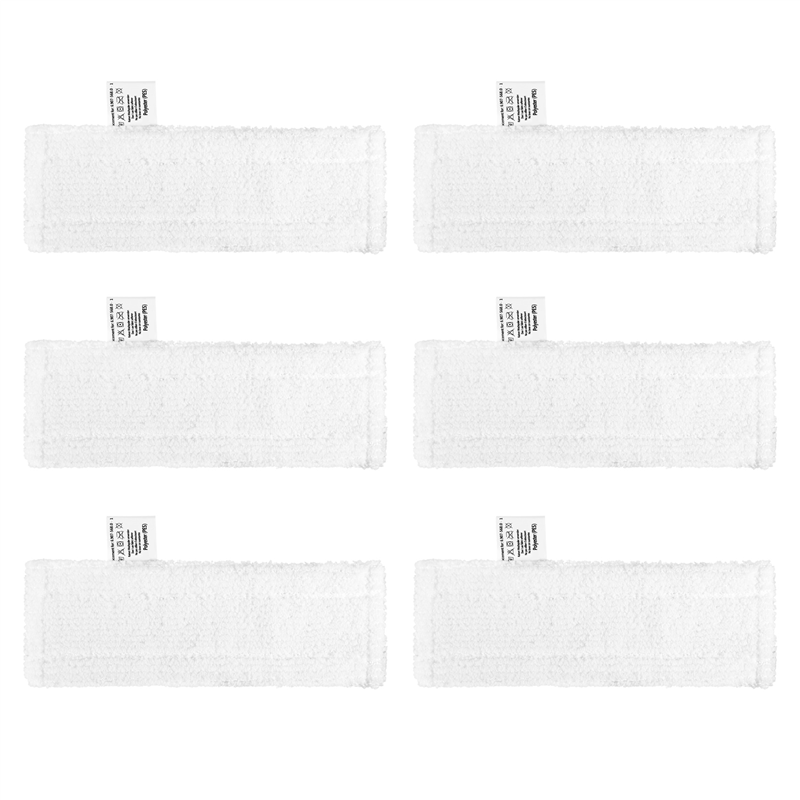 NAMUNY 6 Pcs Microfiber Mop Cloth Pad for EasyFix SC 2, SC 3, SC 4, SC 5 Steam Cleaner Replacement Accessories