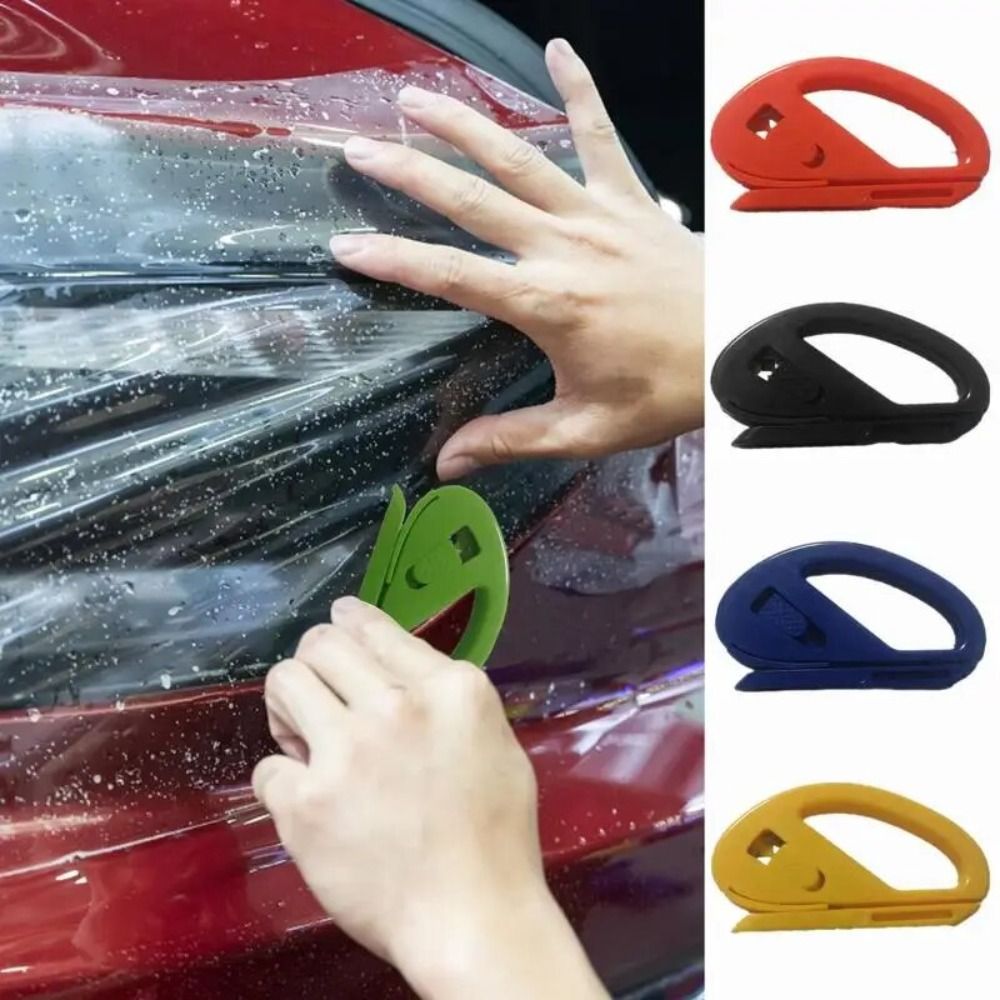 New Stainless Steel Vehicle Film Cutter Tool Car Wrap Portable Vinyl Film Cutter Car Tools Carbon Fiber Film Cutting Knife