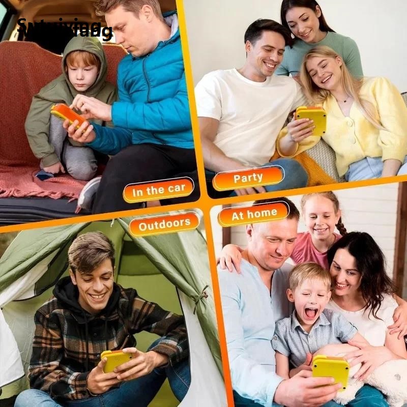 Wenefang Sutuiying Tic-Tac-Toe Board Game Children's Intelligence Toys Portable New International 2025 New Board Game Memory Training Tic Toe Game Machine