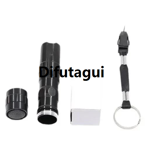 Difutagui 2025 NEW Small five cell Flashlight LED light Battery small electric Bargain price portable mini flashlight outdoor emergency lighting gift box
