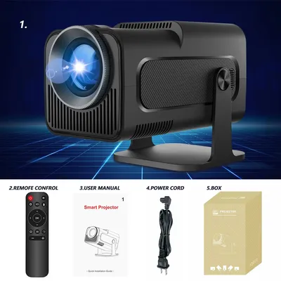Magcubic Android 11 4K Projector WiFi6 HY320 Allwinner H713 390ANSI BT5.0 1920*1080P Dual WiFi Home Theater Outdoor Portable Bles Online DZ-18I-02