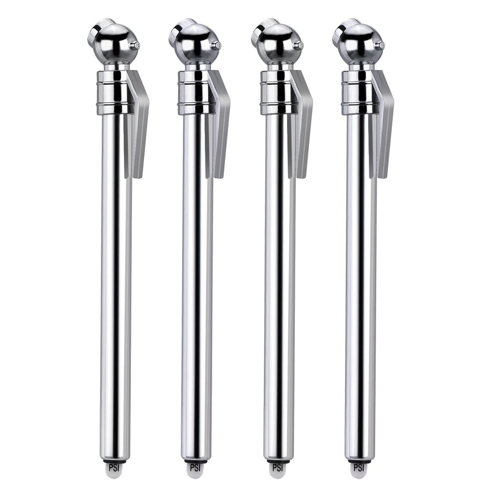 fasdaga Tire Gauges Tire Pressure Gauges, Pen Style, 4 Pack
