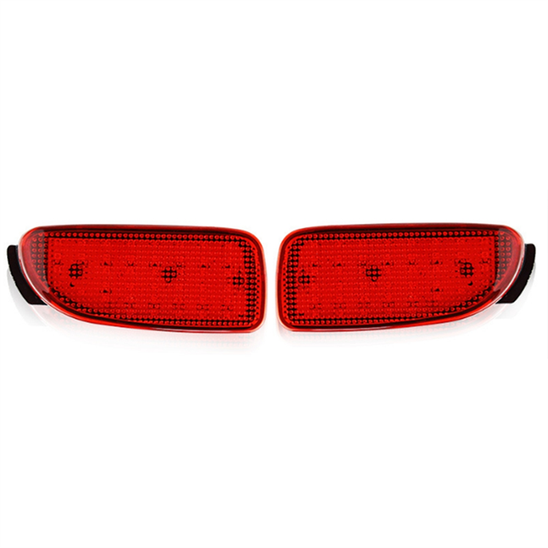Car Rear Bumper LED Tail Brake Light Reflector Light Red Lens For Previa Estima 30 Series Car Accessories