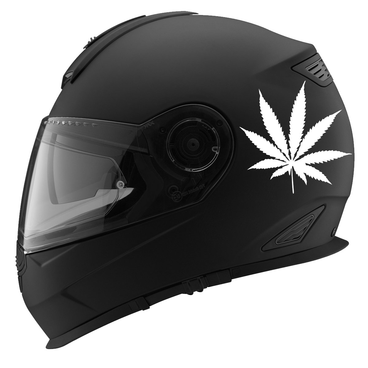 Sticker Cover For Laptop / Car / Helmet And Bike Pot Leaf WeedMarijuana Bud