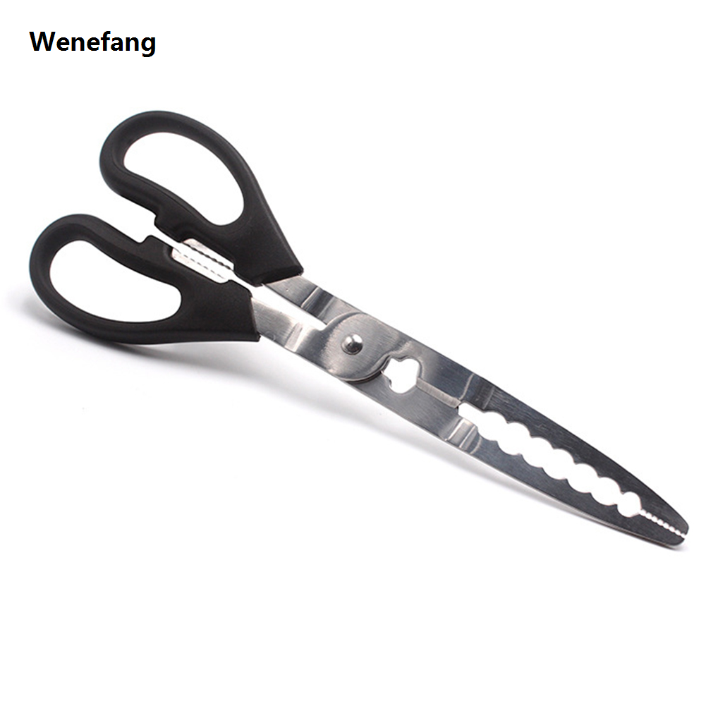 Wenefang Multifunctional Fishing Pliers Gripper Stainless Steel Fishing 2025 New Plier Scissors Tackle Accessories for Fisherman Angler