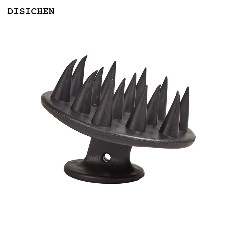 DISICHEN Fashion 1 Pcs Hair Scalp Massager Brush Meridians Shampoo Hair Comb Scrubber With Soft Silicone Wet And Dry Hair Detangler Bath Cleaning