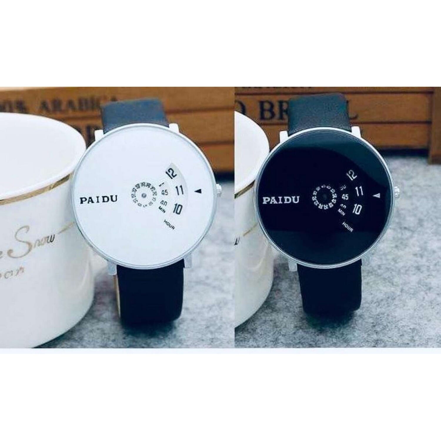 PAIDU Attractive Latest New Model Rounddial Couple Watch For Unisex