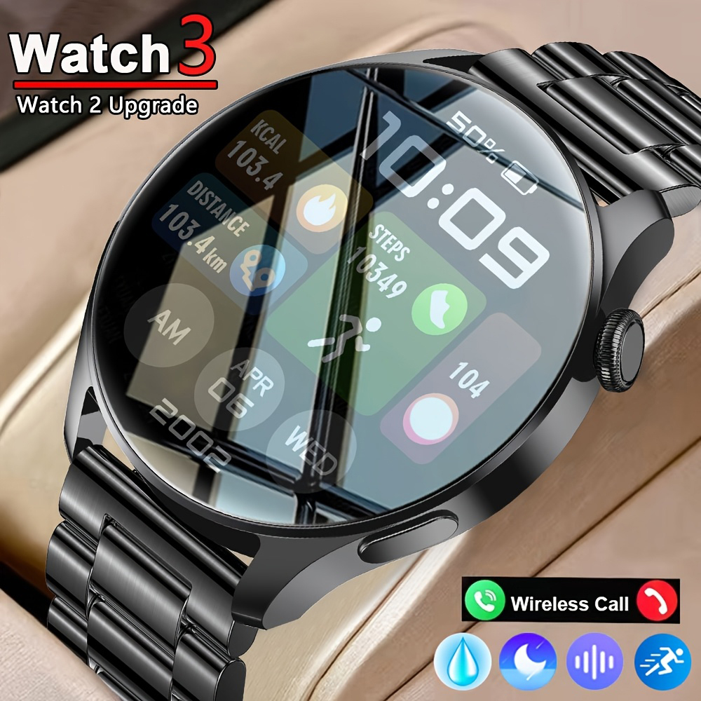Linman For Huawei GT3 Smart Watch Men GPS Motion Track Bluetooth HD Ca2025 ll Multi Multiple Sport Mode IP67 Waterproof Smartwatch 2025 NEW