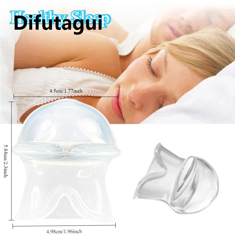 Difutagui Fifty percent discount Medical Silicone Anti Snoring Tongue Anti Snore Device Apnea Aid Tongue Retainer Anti Snoring Mouthpiece Braces Snore Stopper